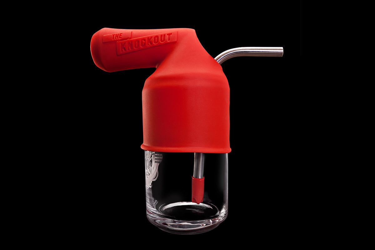 THE KNOCKOUT XL ON GLASS CUP